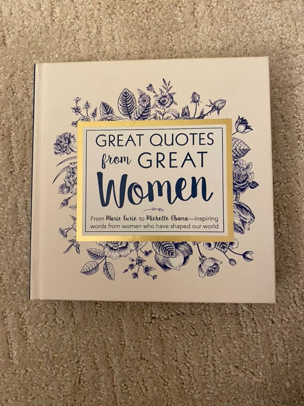 Great Quotes from Great Women Book